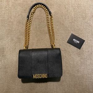 MOSCHINO CHAIN SHOULDER BAG